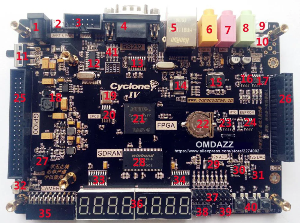 Cheap fpga development board