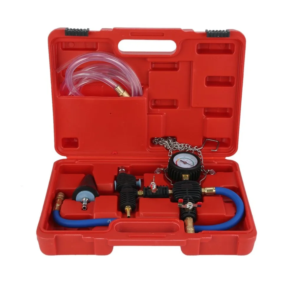 

Coolant System Antifreeze Injector Car Refill Cooling Pumps Kit Cooling System Filling Bleeder Universal Radiator Set
