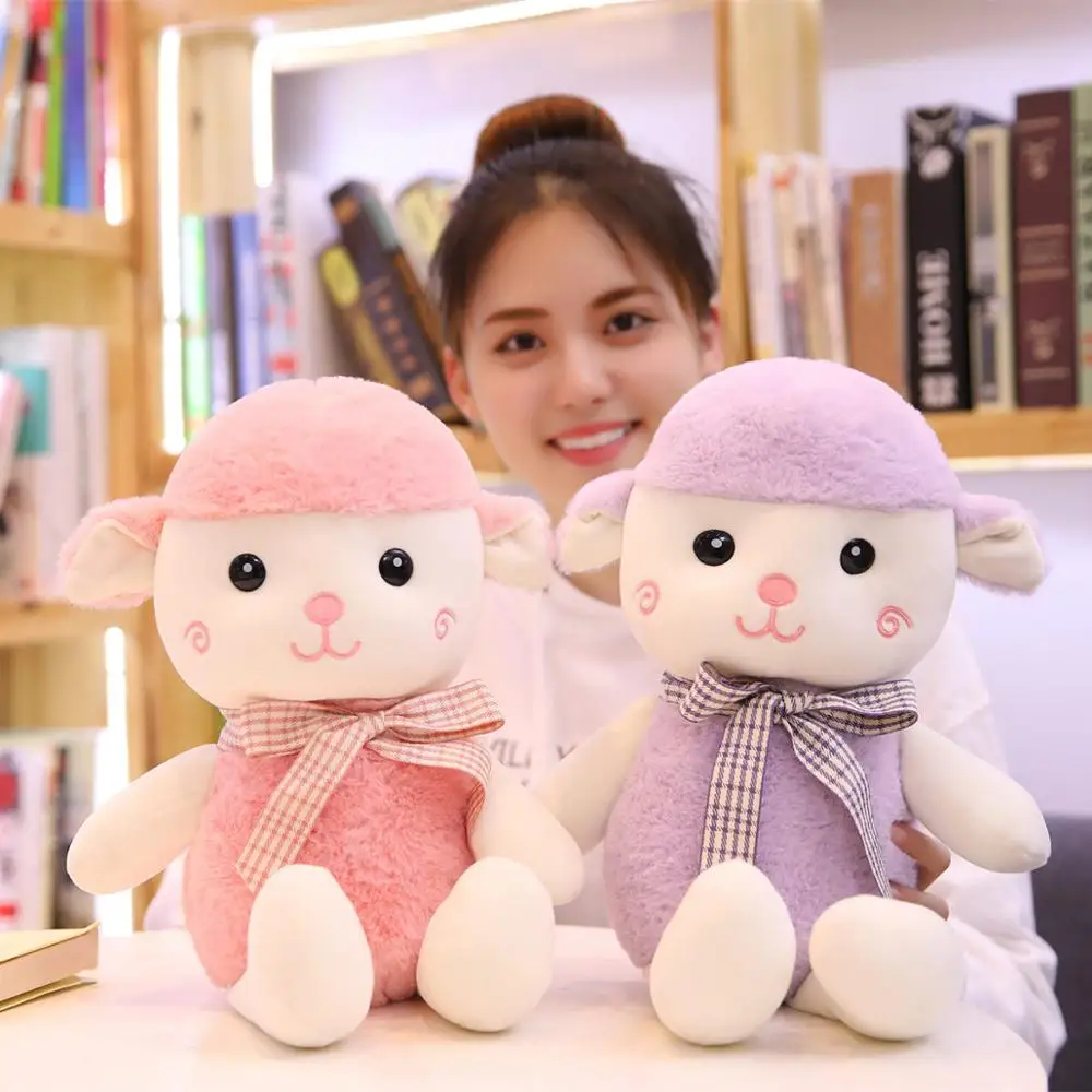 

Lovely 35-65cm Sheep Plush Toy Doll Animal Stuffed Animal Dolls Soft Plush Alpaca For Kids Baby Birthday Gifts Home Decor