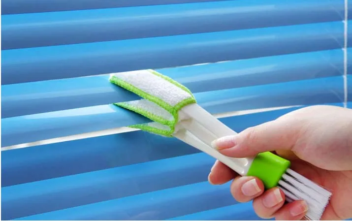 New Multifunctional Auto Air Conditioner Outlet Cleaning Brush Air Outlet Gap Dust Cleaner Car Interior Accessories  (9)