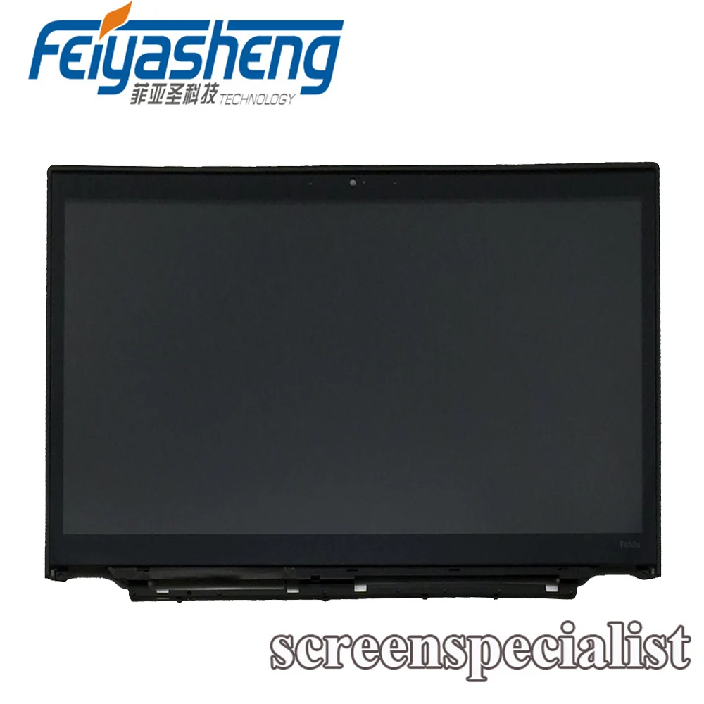 Оригинальный новый для Lenovo ThinkPad T450s LED сенсорный ЖК-экран ноутбука 14 &quotматовый 1080p