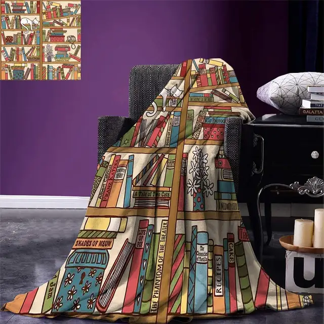 Cat Throw Blanket Nerd Book Lover Kitty Sleeping Over Bookshelf In Interesting Book Lovers Throw Blanket Cat Throw Blanket Nerd Book Lover Kitty Sleeping Over Bookshelf In Interesting Book Lovers Throw Blanket