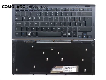 

UK Keyboard For SONY SR SR13 SR33 SR28 VGN-SR26 Black with frame keyboard UK Layout