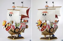 Anime POP One Piece Action Figure 1 pcs 28cm Thousand Sunny Boat ship Pirate ship Model PVC Action Figure Toys Model collection