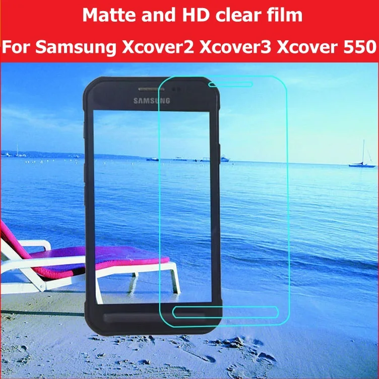 

HD Clear Glossy Film For Samsung GALAXY Xcover 2 S7710 Xcover3 G388F Xcover 550 Matte Film Screen Protector Film LCD panel guard