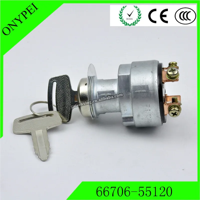 6670655120 Engine Ignition Key Starter Switch Assembly For Engines And