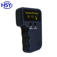 HSY Ручной 125 кГц RFID Card Reader копир писатель Дубликатор TK4100 ID EM карты Копировать перезаписываемый EM4305 T5577 карты брелков