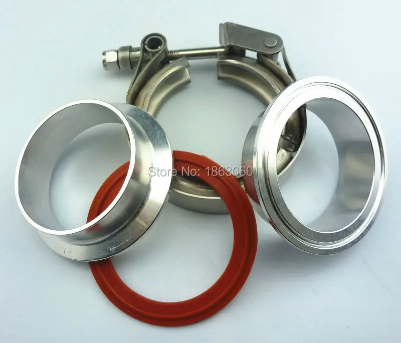 New 2/" Inch Stainless Steel #304 V-Band V band Vband QUICK RELEASE Clamp