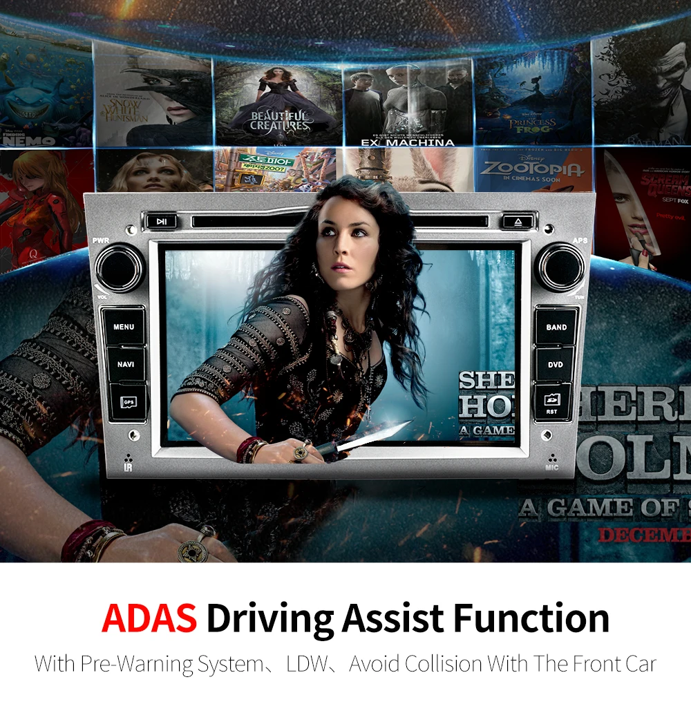Top Kapud Car DVD Player with Buttons Touch Screen Stereo GPS Navi For Volkswagen Touarg with BT/MIC/DAB/OBD/Mirror Link 9