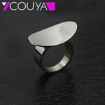 New Fashion Rings For Women Screw pattern Rings 316L Stainless Steel& Metal Silver Ring Women Jewelry K10026