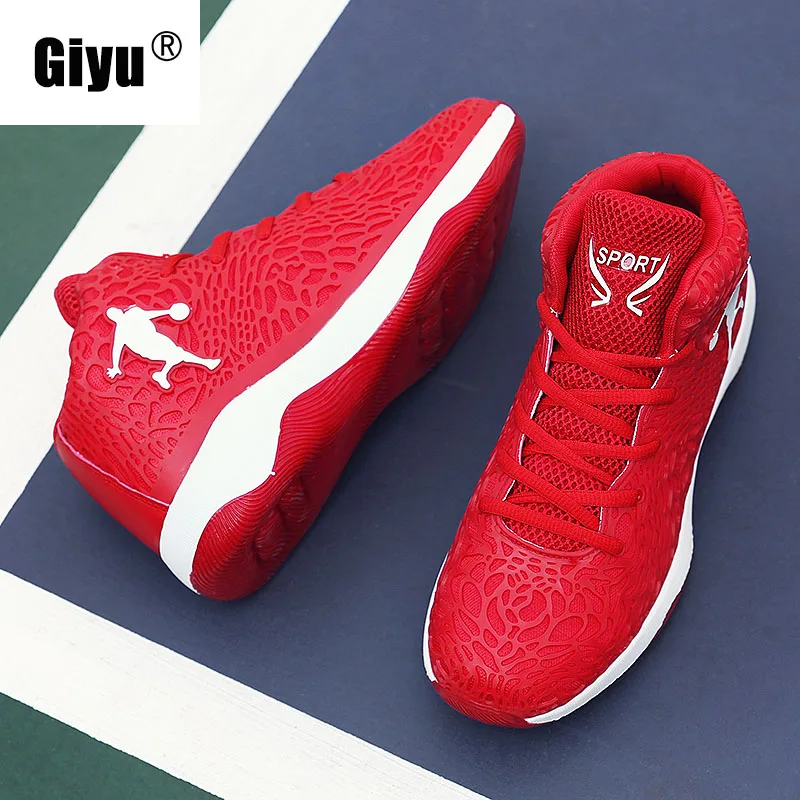 

2019 Man Light Jordan Basketball Shoes Breathable Anti-slip Basketball Sneakers Men Sports Gym Ankle Boots Shoes Basket Homme