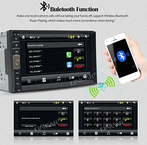 Perfect 2din GPS Navigation Touch Screen Car MP5 Player Autoradio Bluetooth FM Radio Stereo MP5 Headunit 8GB GPS Navigation 4