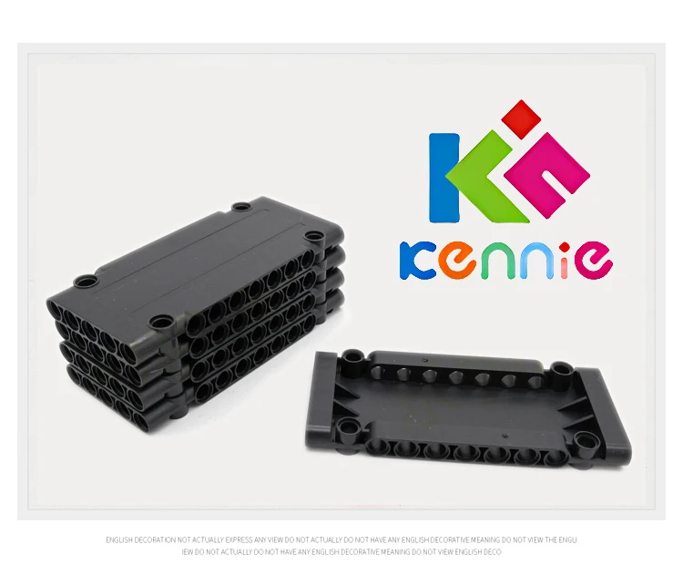 

20pcs/lot Kennie DIY MOC Building Blocks Compatible with Hi-Tech Accessories Technic Panel Plate 5x11x1 NO.64782