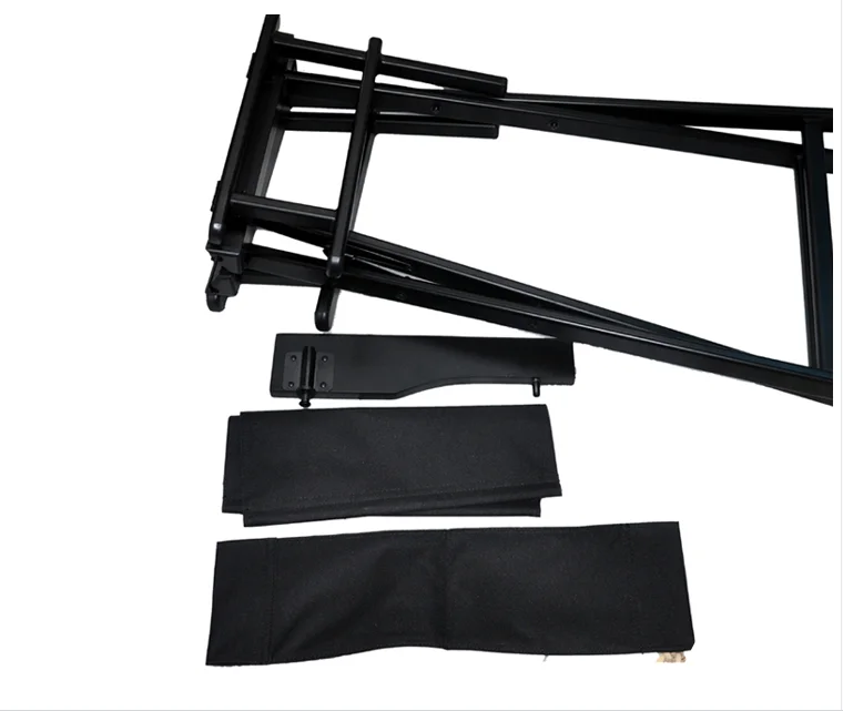 High Aluminum Frame Makeup Artist Director Chair Foldable Outdoor Furniture Lightweight Portable Folding Director Makeup Chair