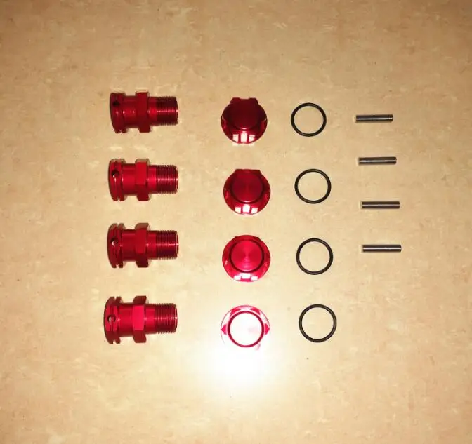 

MadMax 1 inch Wheel Extenders & Wheel Nuts Fits LOSI 5IVE T Rovan LT, SLT KM X2