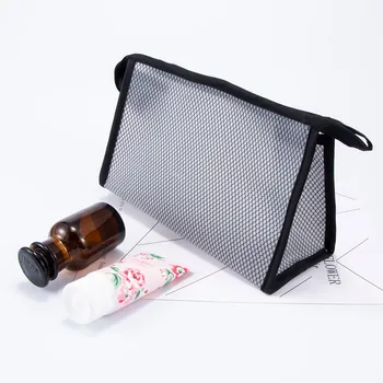 

1 pc Clear Waterproof Case Transparent Plastic PVC Travel Make Up Toiletry Zipper Bag