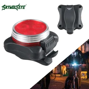 

2000 Lumens T6 LED Cycling Bike Bicycle Light Head front Light flash light USB Rechargeable Bike Front Light Red