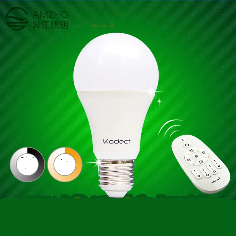 

Wireless Remote Control LED Bulb Dimable Light Dmming Dolor Dntelligent Dontrol Dulb Lamp E27 Led Bulb Light 9W 12W 6W