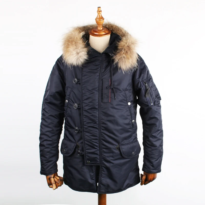 

1979 mans big USA / european size winter N3B jacket