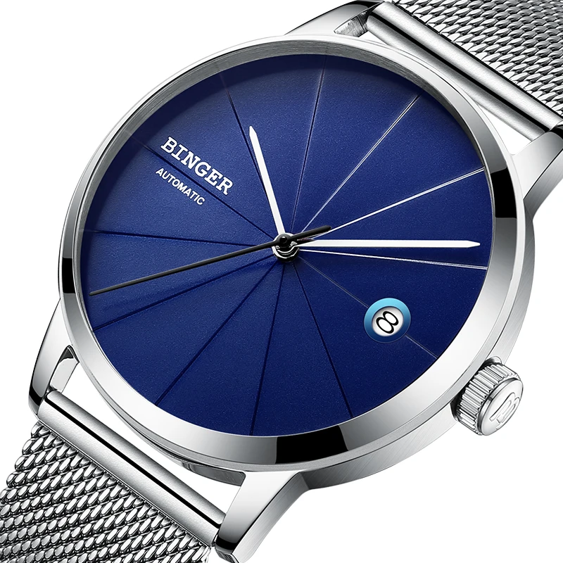 

2018 BINGER Men Watches Luxury Brand automatic mechanical Men Watch Sapphire Wrist Watch Male Japan Movemt reloj hombre B5079-5
