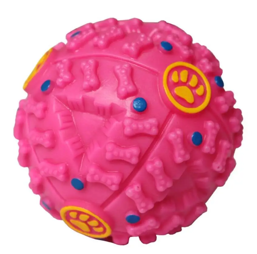 Новые Pet собачьи мягкие изображением персонажей гиггл кряканье игрушка мяч учебный собачий корм диспенсер прочный игрушки-Жвачки леверт дропшиппинг D6
