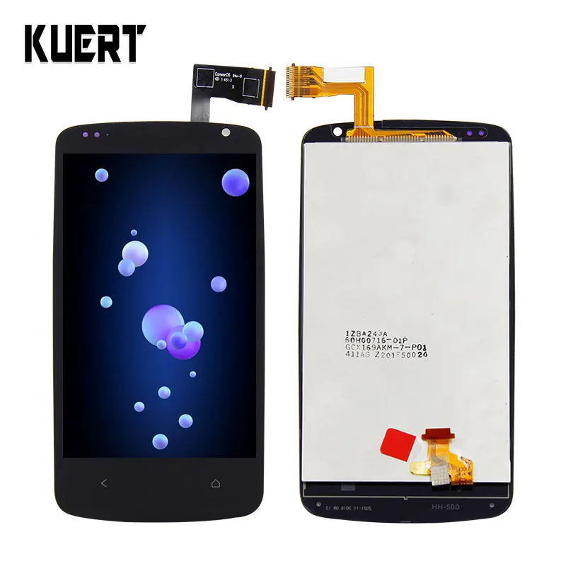 ЖК-дисплей KUERT для HTC Desire 500 D500 с дигитайзером сенсорная панель стеклянный сенсор в