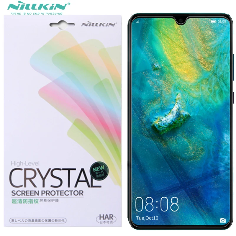 Nillkin Глянцевая Защитная пленка для huawei mate 20 20x против отпечатков пальцев матовая защитная пленка для huawei mate 20 X