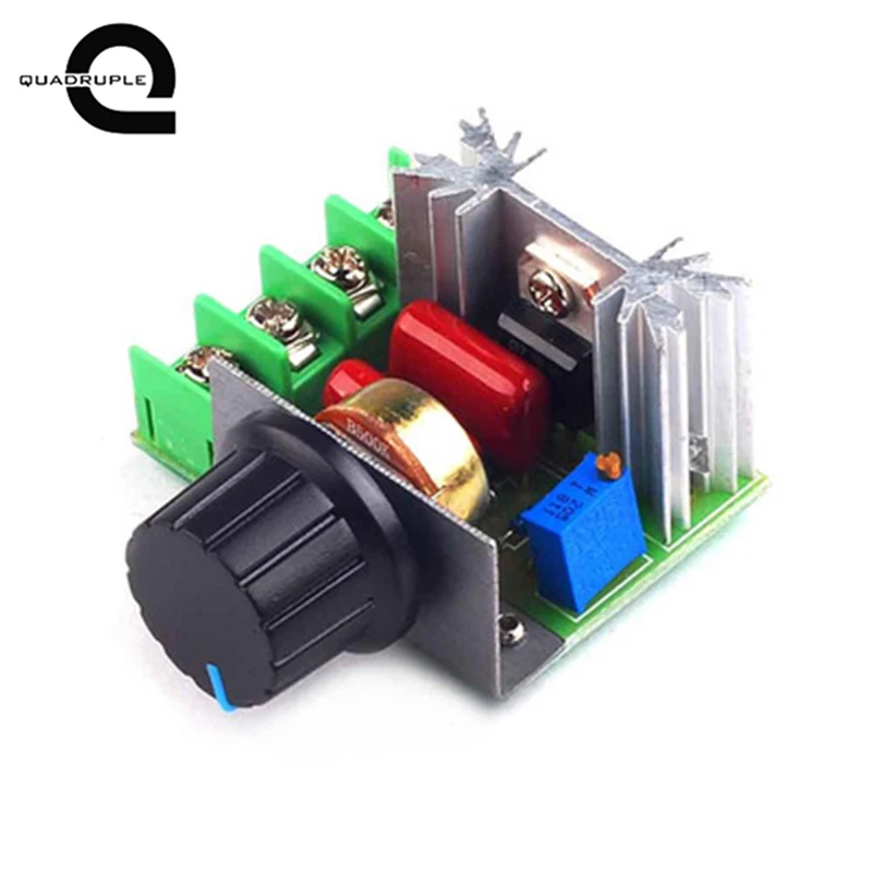 Quadruple 2000W Electronic Dimmer Silicon Controlled Rectifier 220V SCR