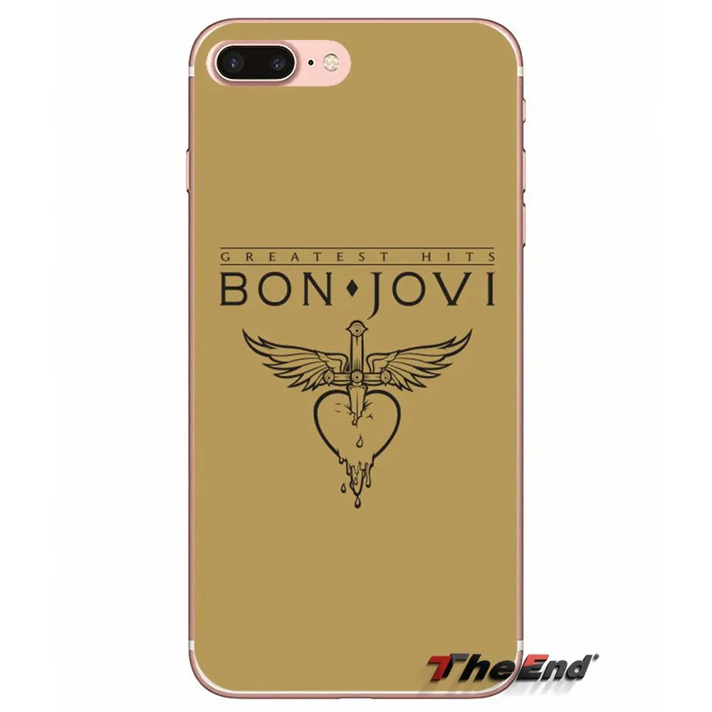 Чехол с логотипом Bon Jovi Rock Band Fly Wings для iPhone X 4 4S 5 5S 5C SE 6 6S 7 8 Plus Samsung Galaxy J1 J3 J5 J7 A3 A5 2016