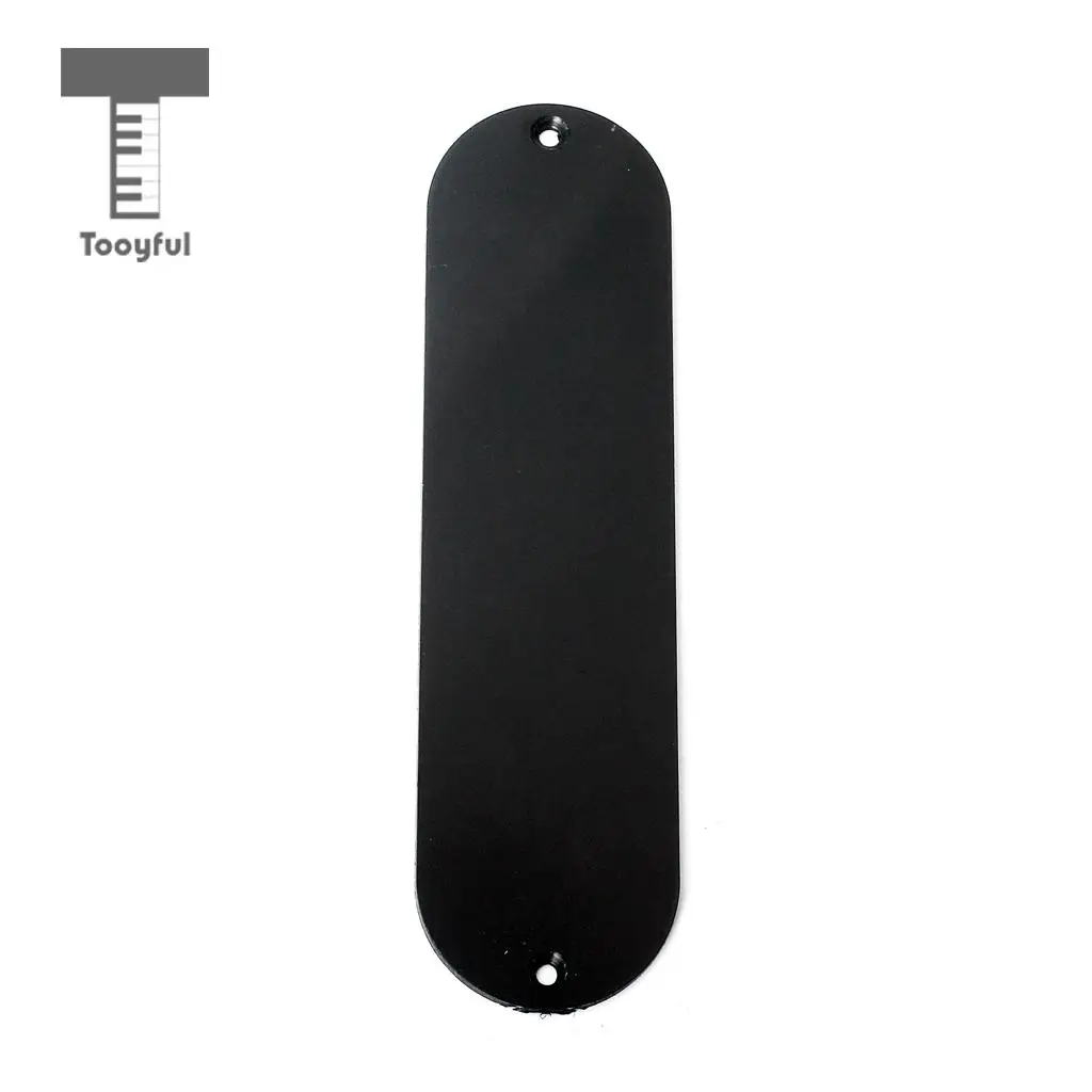 

Tooyful Black Plastic Electric Guitar Control Plate for Telecaster Tele Guitar String Musical Instrument Accessory
