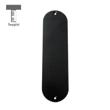 Tooyful Black Plastic Electric Guitar Control Plate for Telecaster Tele Guitar String Musical Instrument Accessory Tooyful Black Plastic Electric Guitar Control Plate for Telecaster Tele Guitar String Musical Instrument Accessory