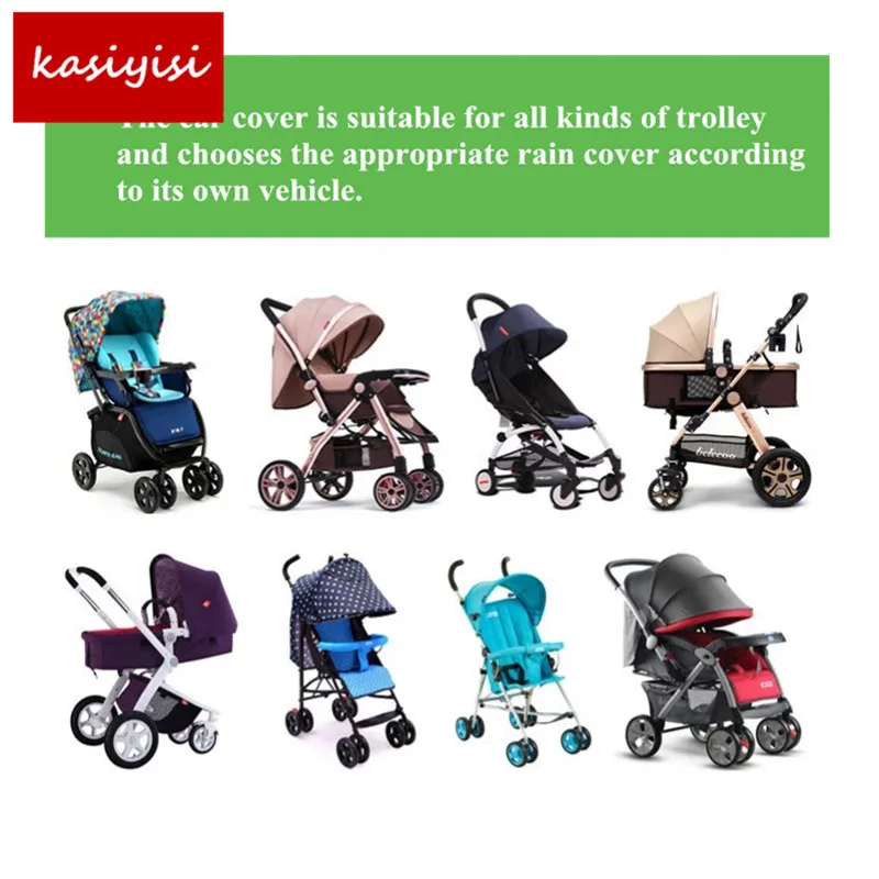 Special Dustproof Raincoat Big Cart High Landscape Pushchairs Accessories Windproof Baby Stroller Rain Cover baby girl stroller accessories