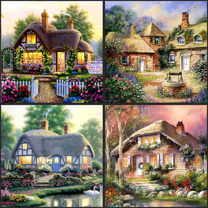 

5D DIY Diamond Painting Cross Stitch Skull Paintings Rhinestones Mosaic Kits Diamond Embroidery Skull Heads Pictures