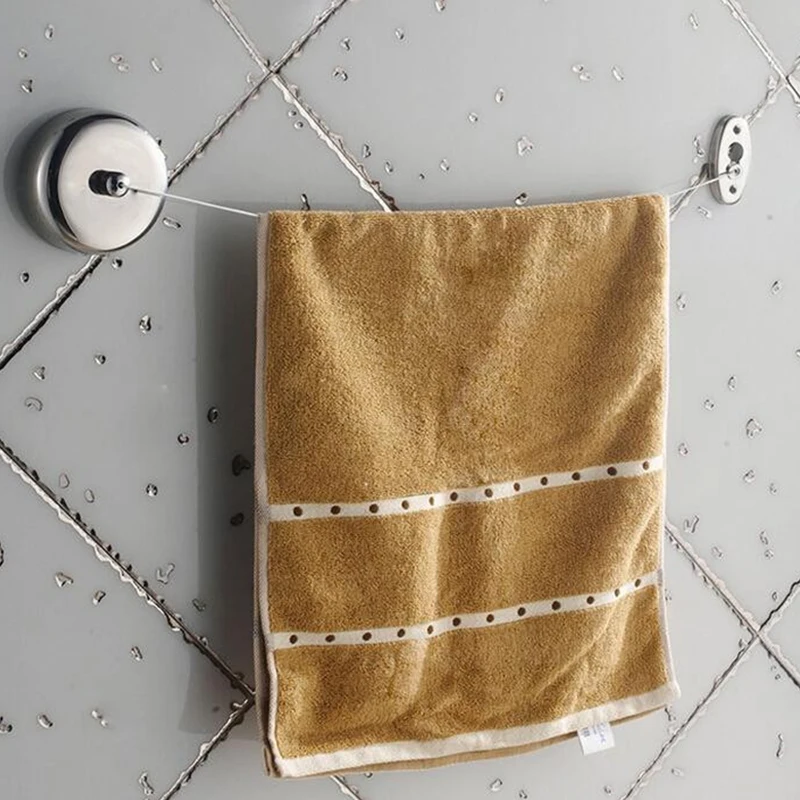 Stainless Steel Retractable Clothesline Single Clothes Line Dryer Laundry Rope Single Clothes