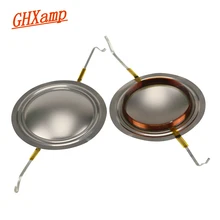 GHXAMP 34,4 мм 34,5 ядро Тройная звуковая катушка титановая пленка диафрагма медная плакированная Auminum катушка обычно спикер ремонтная пленка 1 пара