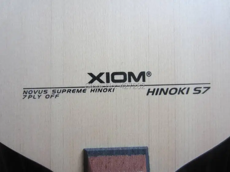 XIOM HINOKI S7 ракетка для настольного тенниса, ракетка для настольного тенниса, ракетки для настольного тенниса, для внутреннего спорта, кипарис из чистого дерева