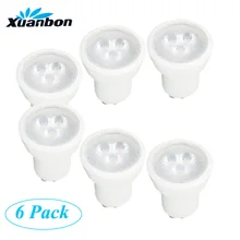 AC85-265V светодиодный мини-прожектор GU10 35 мм с регулируемой яркостью светодиодный светильник 3 Вт SMD2835 3 светодиодный s белый/теплый белый светодиодный светильник с приводом