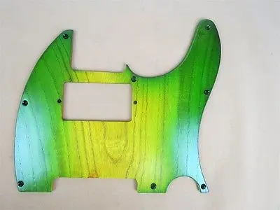 

1 шт. Новый ручной работы ailanthus wood Telecaster Guitar Tele Pickguard #3844