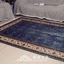 5,9 'x8. 2' семь горных цветов ручной узелки персидские шелковые ковры Восточный ковер ручной работы