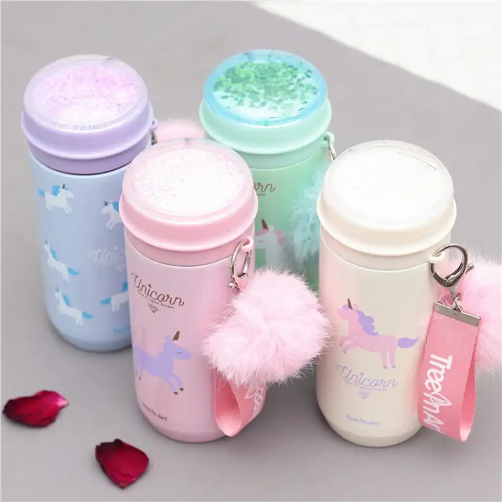 kids unicorn water bottle