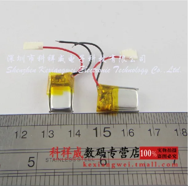Купить 3.7V литий полимерный аккумулятор 401015 401215 mp3 mp4 mp5 ...