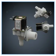 Пластиковый электромагнитный клапан диспенсер для воды Впускной клапан 1/" Мужской экспорта 12 мм пагода 220 v, 24 v, и 12 v