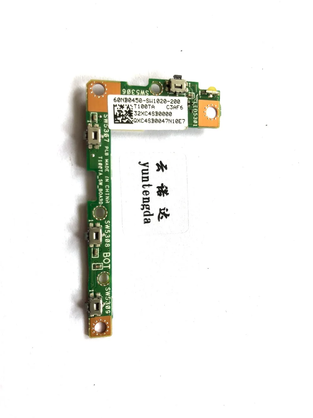 Оригинал для Asus T100TA power botton плата переключателя T100TA_SW_BOARD кнопка