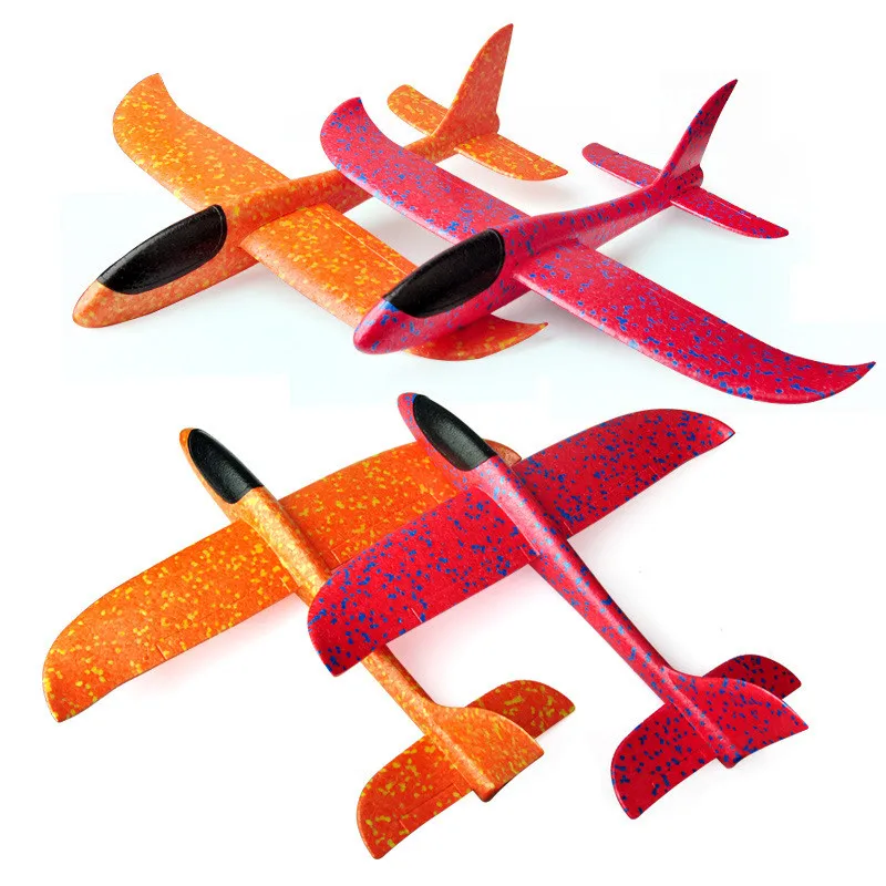 Diy пенный метательный планер самолет инерционный самолет детские игрушки ручной запуск игрушечные модели самолетов для детей игрушки