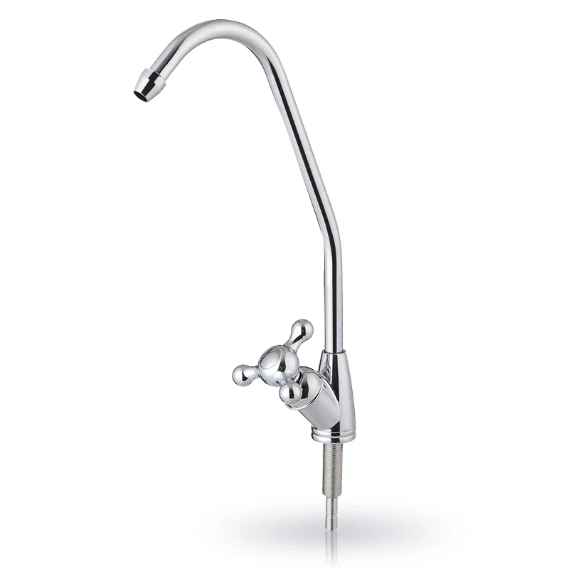 

New Lead Free Stainless Steel Material High Quality Water Filter Tap Kitchen RO Faucet 1/4 Inch Connect Hose
