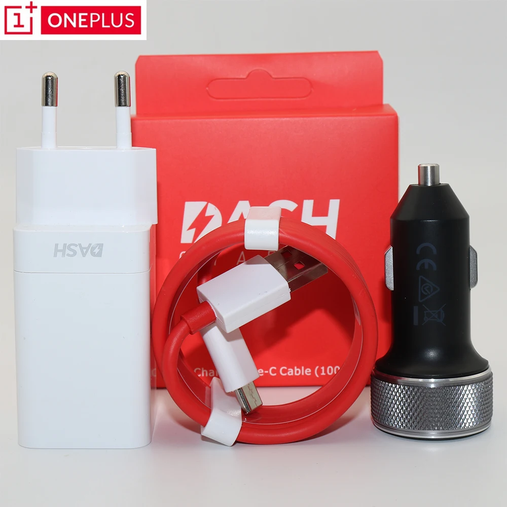 

100%Original OnePlus 6T Dash Car Charger Dash EU Charger Cable 100cm 3.4V~5V=3.5A Standard 5V=2A For Oneplus 3/3T/5/5T/6/6T