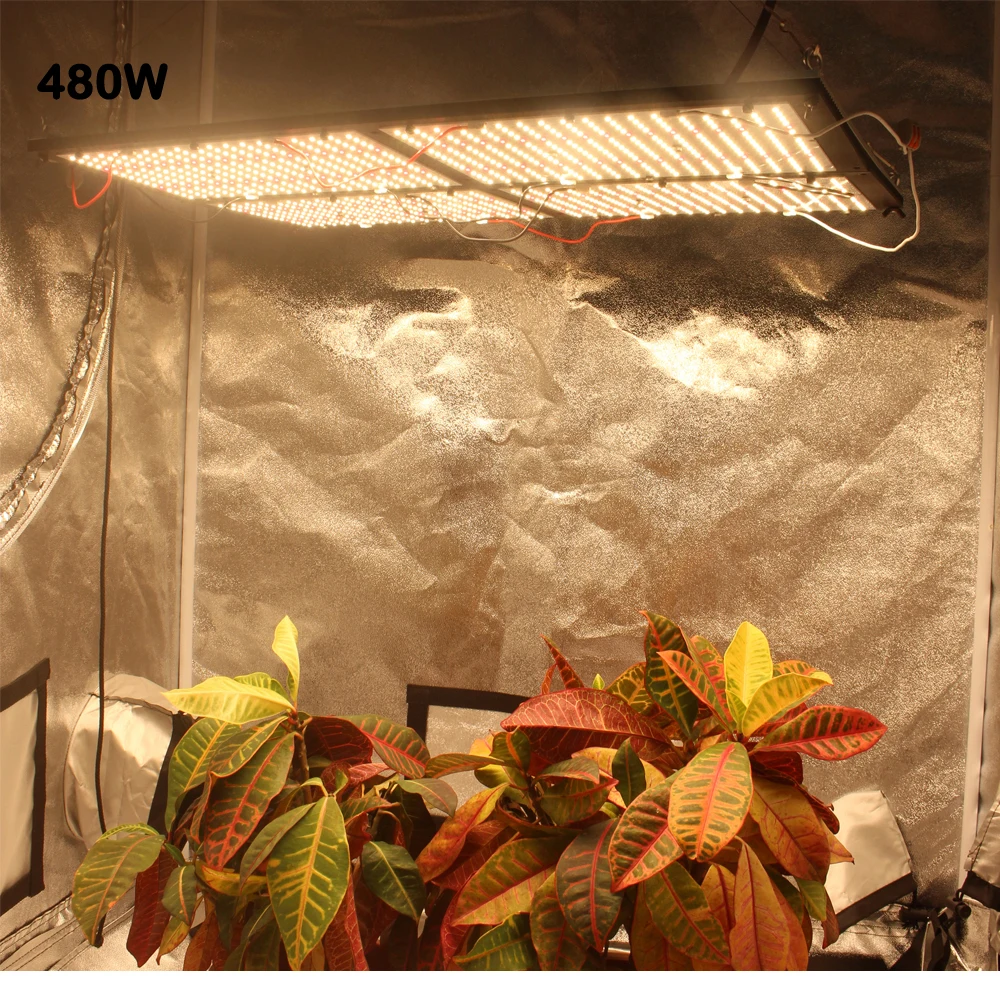 Figolite grow MeanWell HLG 480 Вт Диммируемый полный спектр samsung lm301b 3000 К/3500 К микс красный 660nm светодиодный светильник для выращивания квантовой платы