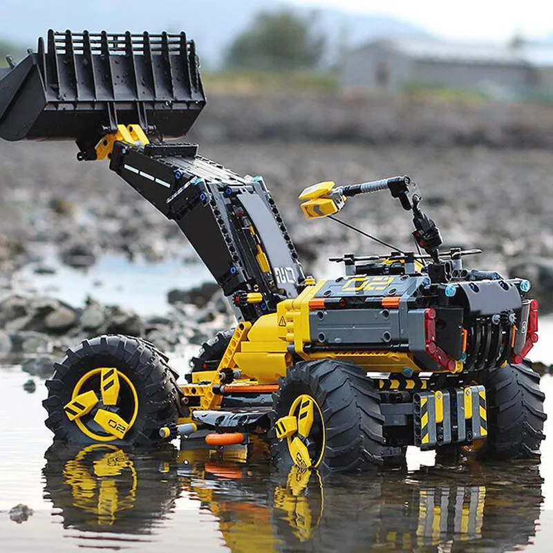 Technic Series Volvo Concept Wheel Loader ZEUX Building Blocks 1307pcs Bricks Compatible With Legoings Technic Technic Series Volvo Concept Wheel Loader ZEUX Building Blocks 1307pcs Bricks Compatible With Legoings Technic