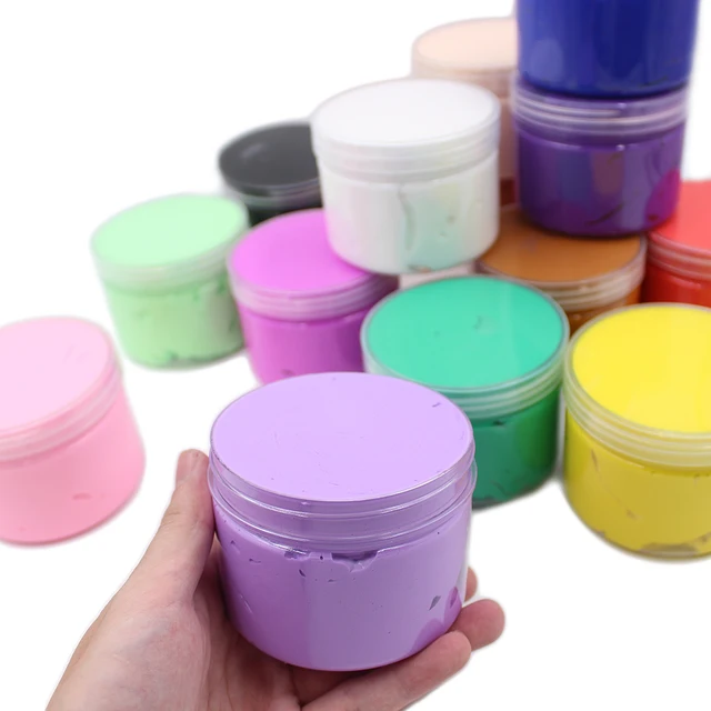 300ML Big Box Slime Butter Fluffy DIY Light Clay Toys Kit Floam Slime Antistress Kids Toy  Cotton Clay Toy Plasticine Supplies 5