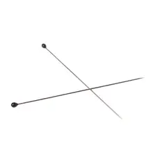 100 штук, булавки от насекомых, булавки для образцов, нержавеющая сталь, с пластиковой коробкой, для школьной лаборатории, энтомология, разборка